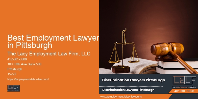Best Employment Lawyers in Pittsburgh Workplace Safety Lawyers