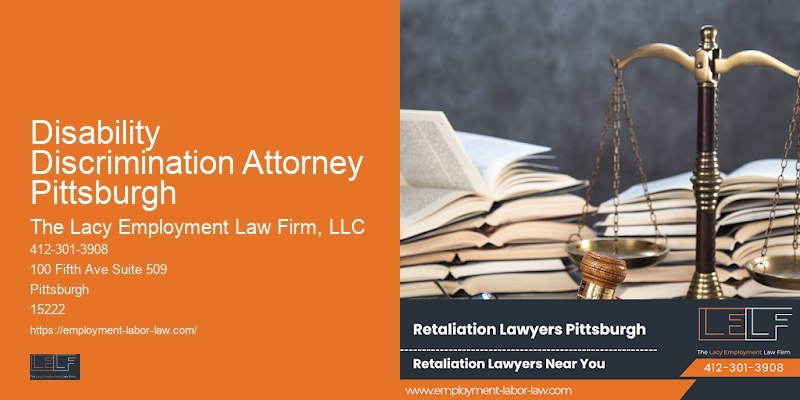 Disability Discrimination Attorney Pittsburgh Lawyer for Job Retention Legal Advice