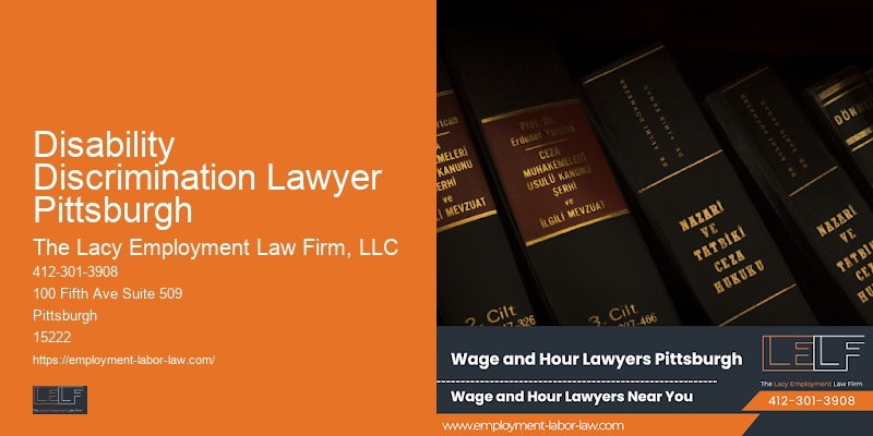 Disability Discrimination Lawyer Pittsburgh whistleblower protection lawyer