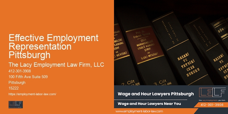 Effective Employment Representation Pittsburgh Lawyer for Workplace Harassment Cases