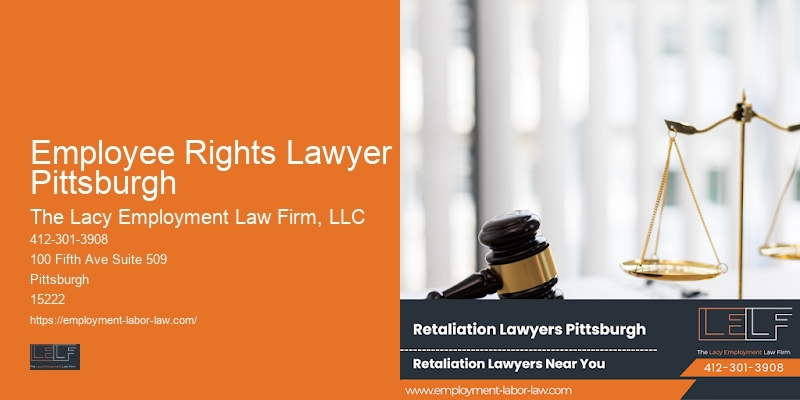Workplace rights attorney Employee Rights Lawyer Pittsburgh