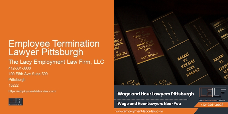 Lawyer Specializing in Job-Related Legal Matters in Employee Termination Lawyer Pittsburgh