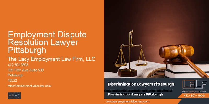 Union worker representation lawyer Employment Dispute Resolution Lawyer Pittsburgh