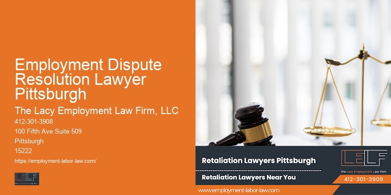 Workplace harassment attorney Employment Dispute Resolution Lawyer Pittsburgh