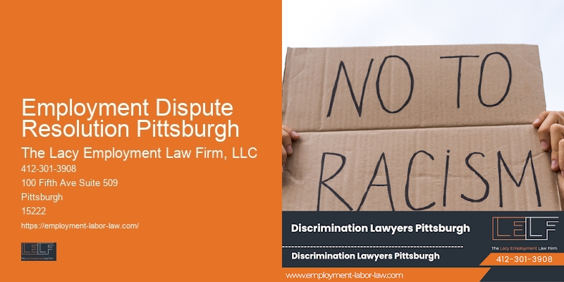 Employment Dispute Resolution Pittsburgh workplace rights consultation