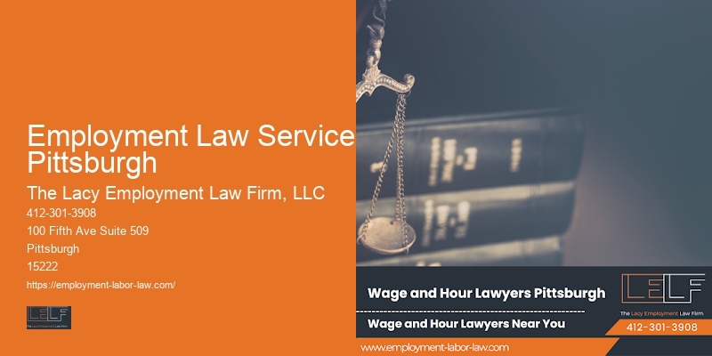 Employment dispute mediation lawyer Employment Law Services Pittsburgh