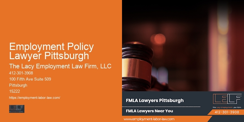 Employment Policy Lawyer Pittsburgh workplace harassment attorney