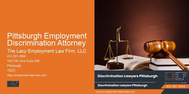 Pittsburgh Employment Discrimination Attorney Employment Legal Support