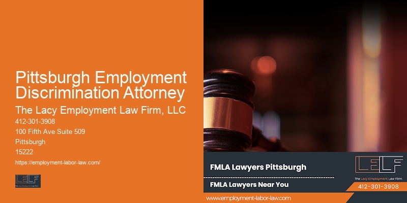 Employment dispute attorney Pittsburgh Employment Discrimination Attorney PA