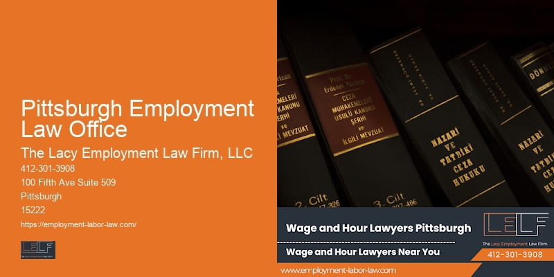 Pittsburgh Employment Law Office Workplace Legal Help