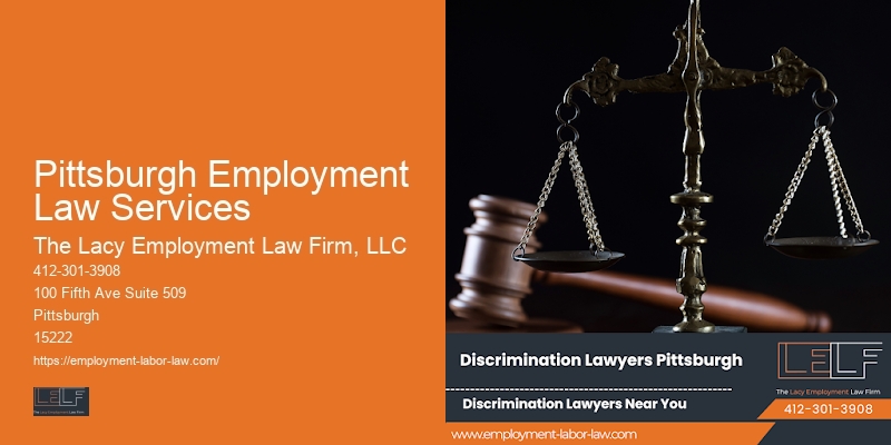 Pittsburgh Employment Law Services Employment Law Counsel