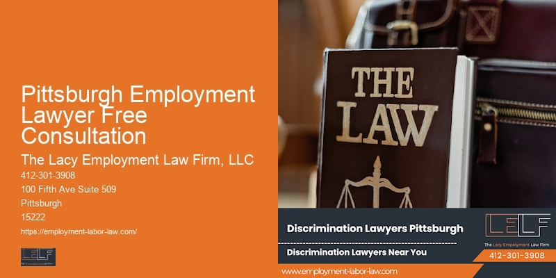 Pittsburgh Employment Lawyer Free Consultation employment lawyer