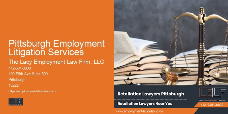 Wrongful termination lawsuit Pittsburgh Employment Litigation Services
