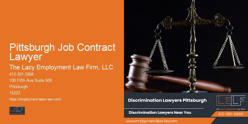 Pittsburgh Job Contract Lawyer non-compete agreement lawyer