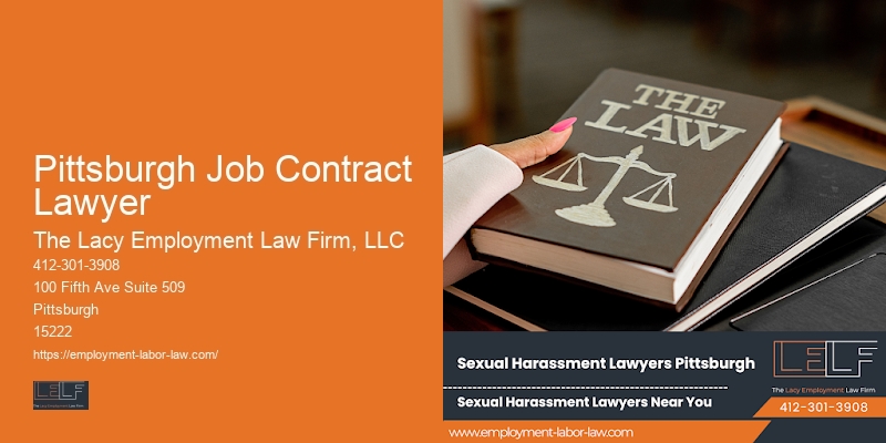 Pittsburgh Job Contract Lawyer workplace discrimination specialist