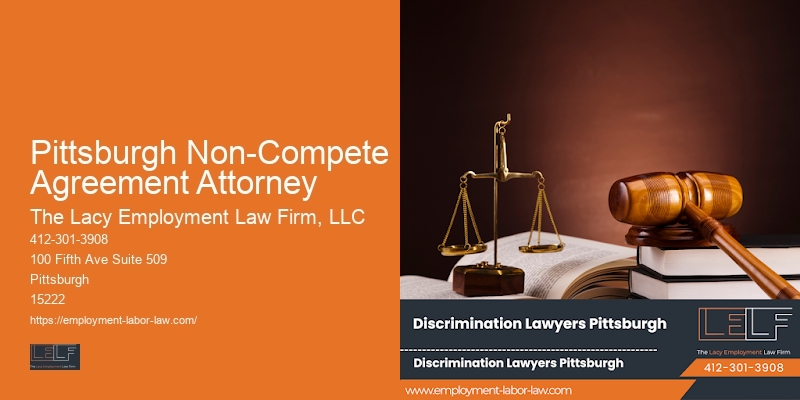 Employment litigation lawyer Pittsburgh Non-Compete Agreement Attorney