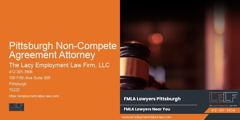 Best employment lawyer Pittsburgh Non-Compete Agreement Attorney
