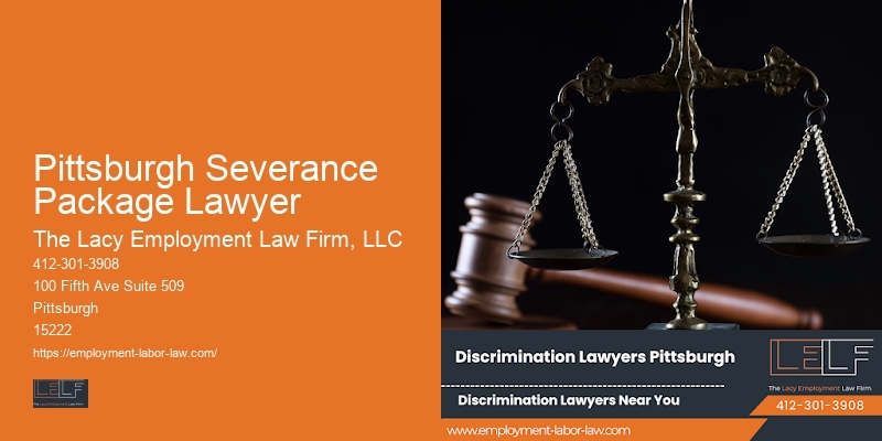 Pittsburgh Severance Package Lawyer employment attorney