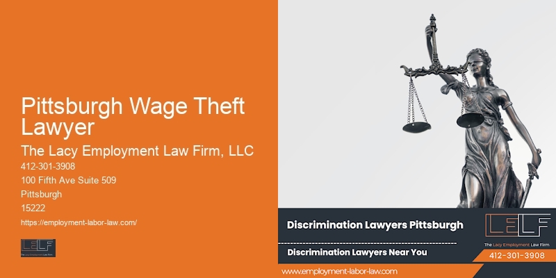 Employment law attorney Pittsburgh Wage Theft Lawyer