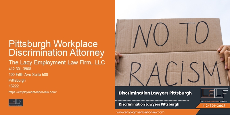 Employment Legal Representation in Pittsburgh Workplace Discrimination Attorney