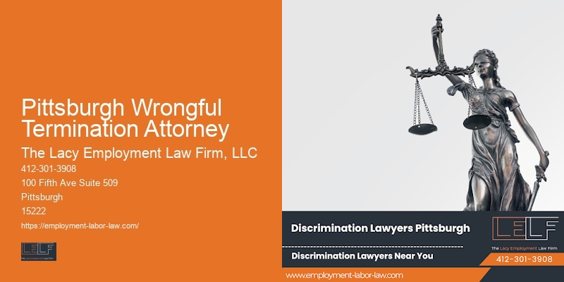 Employment Contracts Lawyer Pittsburgh Wrongful Termination Attorney