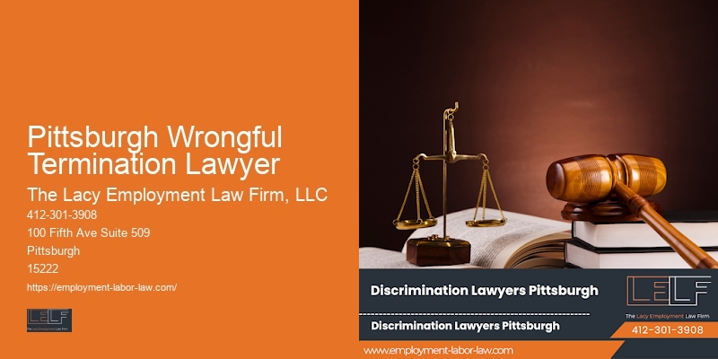 Pittsburgh Wrongful Termination Lawyer severance attorney