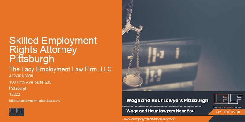 Best Skilled Employment Rights Attorney Pittsburgh Employment Lawyers