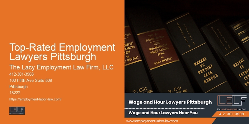 Top-Rated Employment Lawyers Pittsburgh wrongful termination defense lawyer