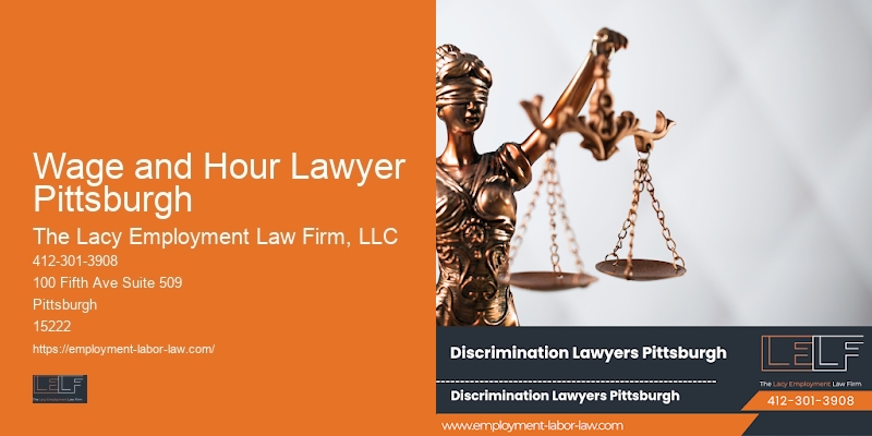 Sexual harassment lawyer Wage and Hour Lawyer Pittsburgh