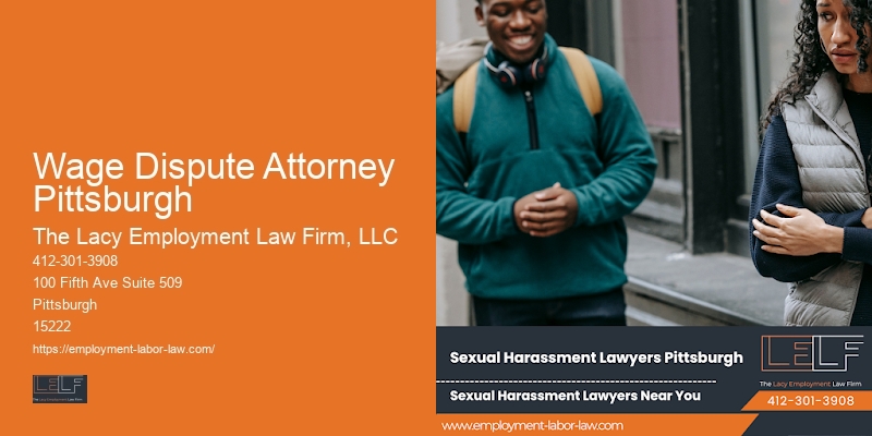 Employment Law Resources Wage Dispute Attorney Pittsburgh
