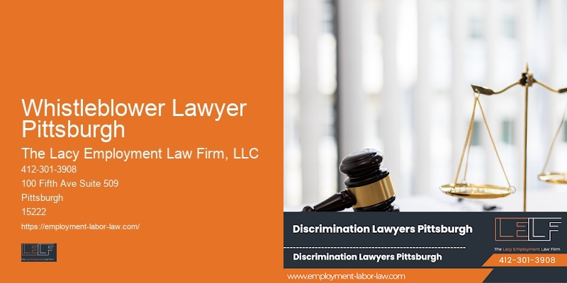 Whistleblower Lawyer Pittsburgh Workplace Rights Lawyers