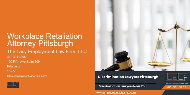 Retaliation lawyer near me Workplace Retaliation Attorney Pittsburgh