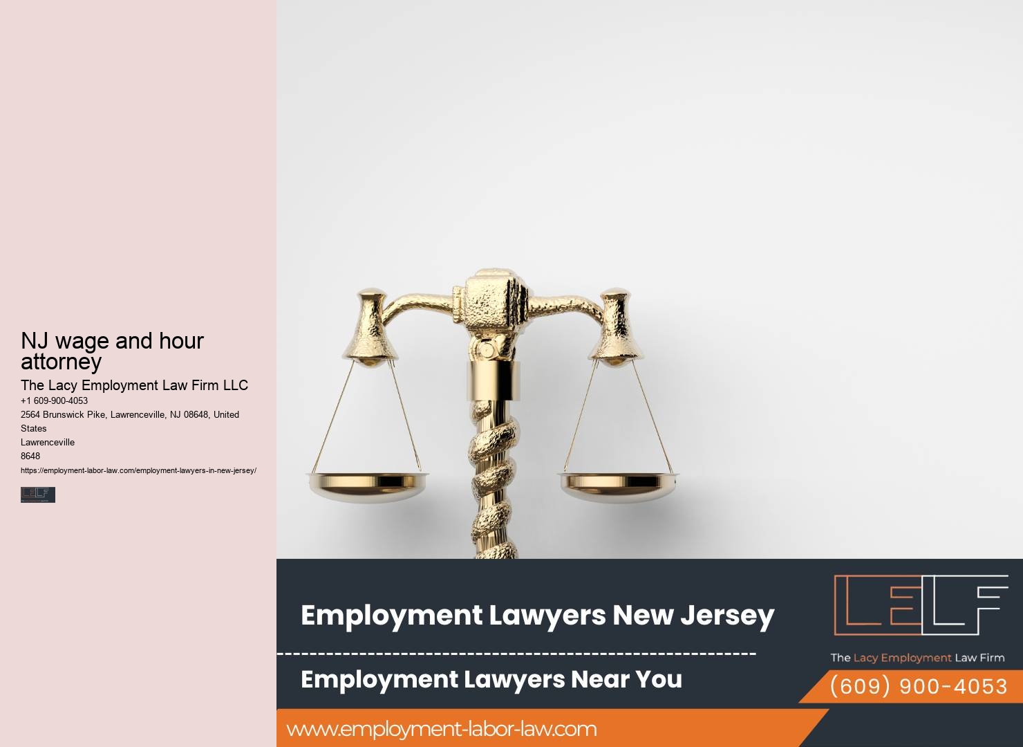 NJ wage and hour attorney