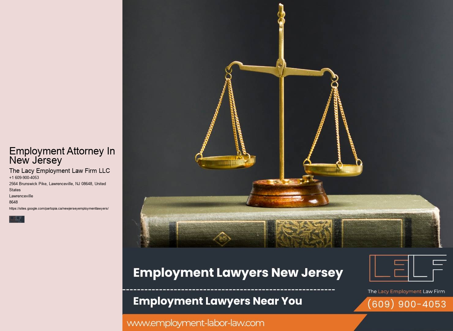 Employment law counsel NJ