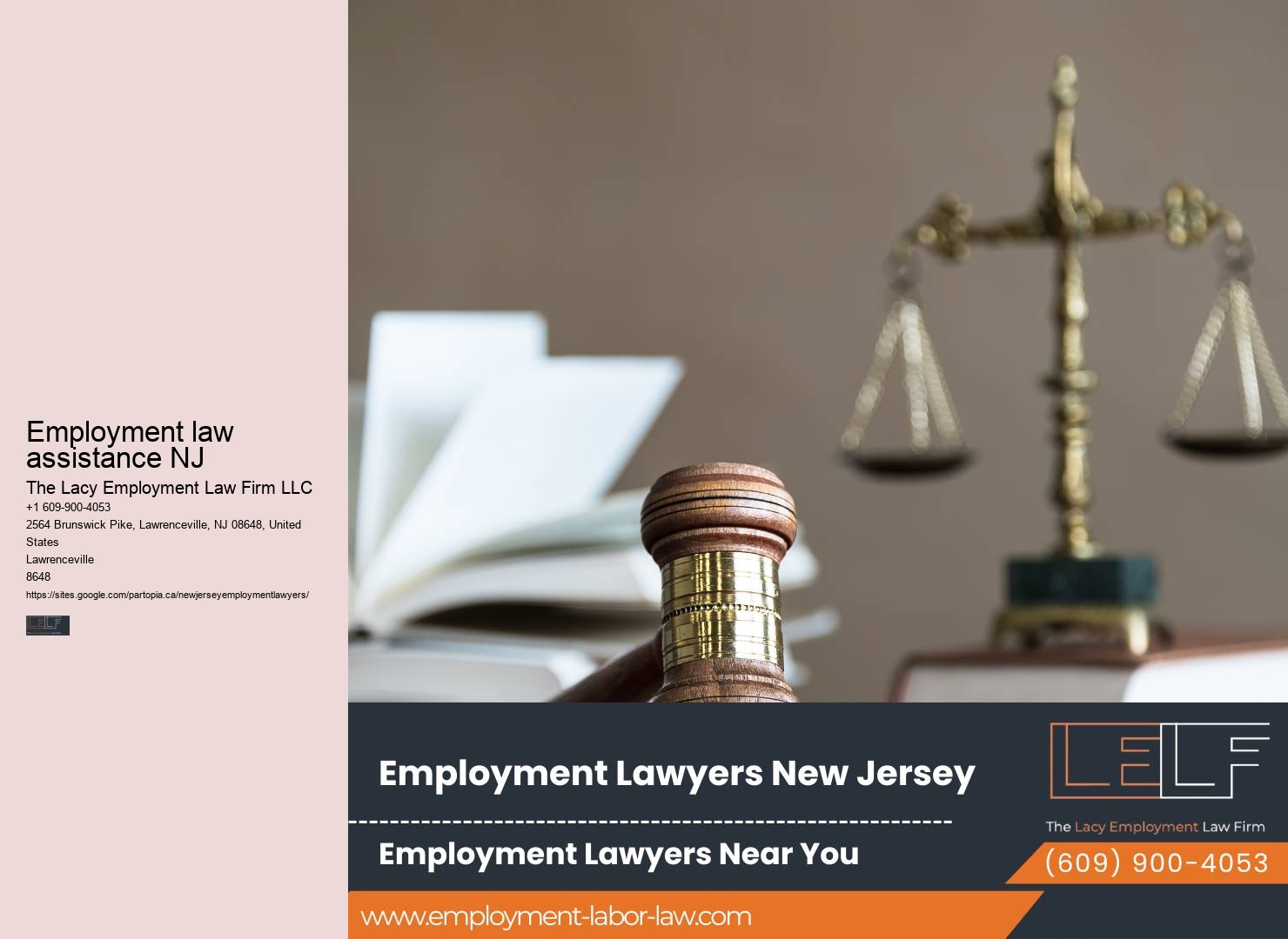 NJ attorney for employment law arbitration
