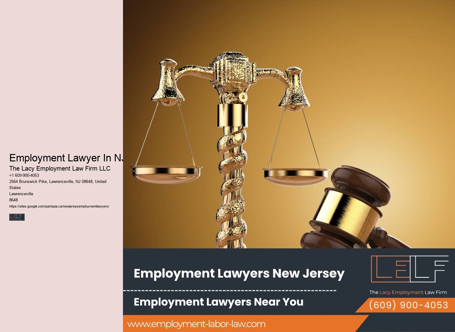 Employment Lawyer NJ Rates