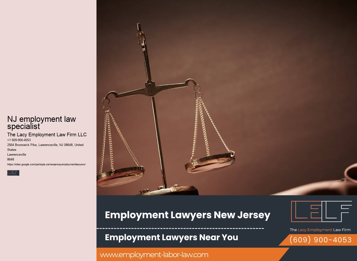 NJ employment law help