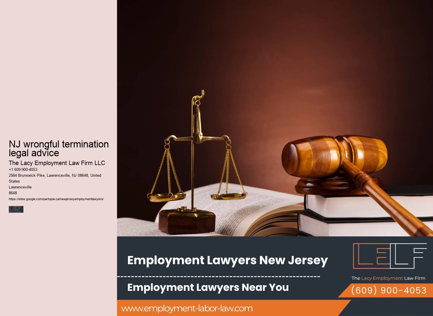 NJ labor law consultations