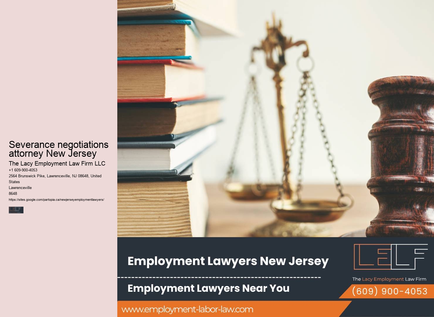 NJ employment contract disputes lawyer