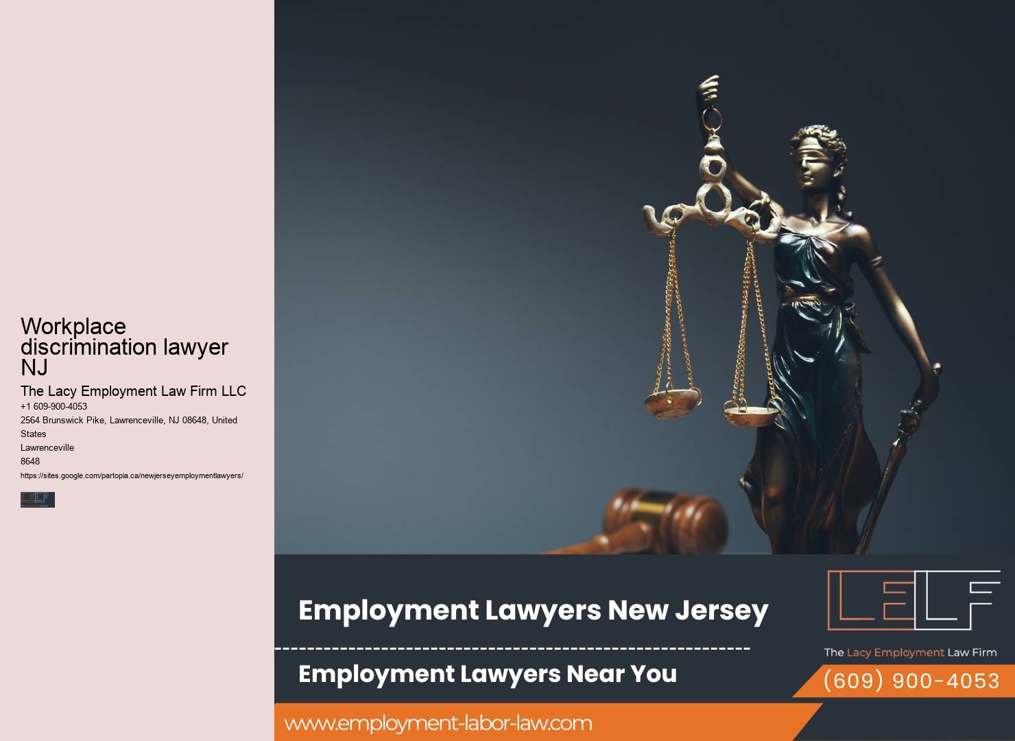 Employment Law Attorney NJ Consultation Rate