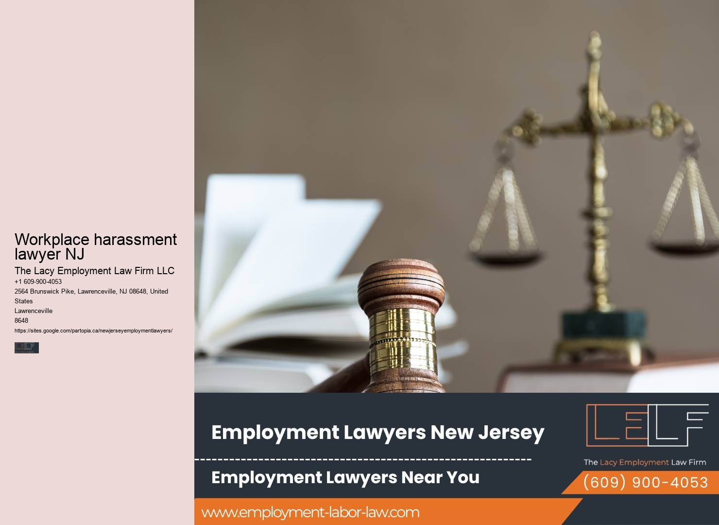 NJ Employment Lawyer Consultation Charges