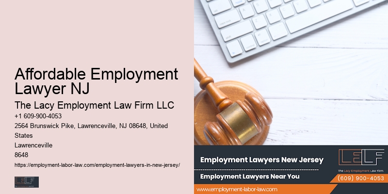 Affordable Employment Lawyer NJ