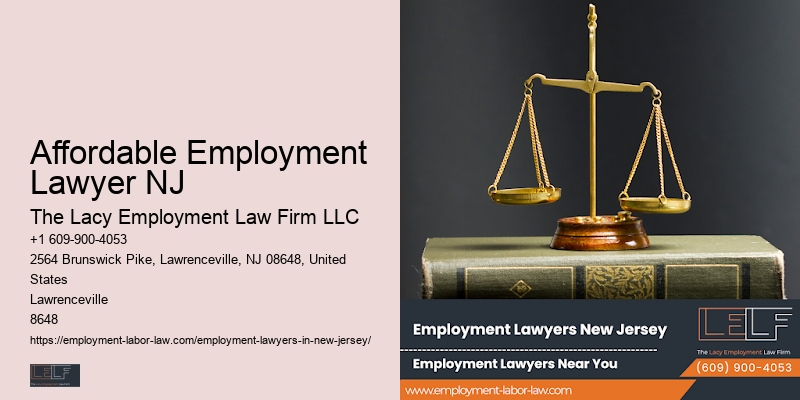 Wrongful Termination Attorney Affordable Employment Lawyer NJ
