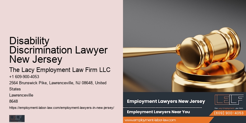 Disability Discrimination Lawyer New Jersey