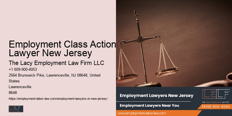 Employment Class Action Lawyer New Jersey Workplace Rights Lawyer