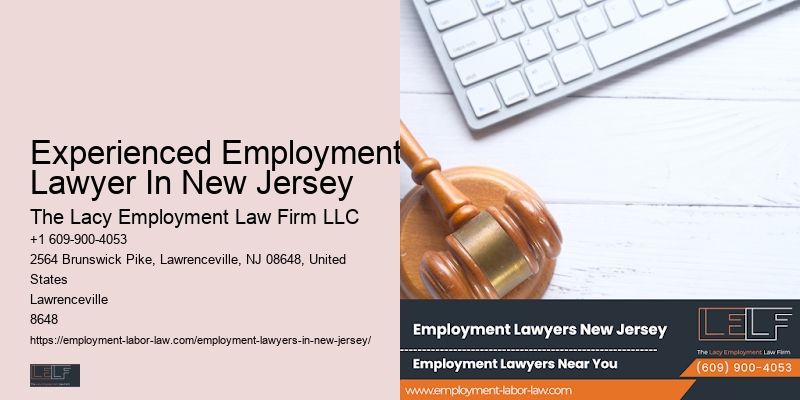 Experienced Employment Lawyer In New Jersey Employment Contract Lawyer