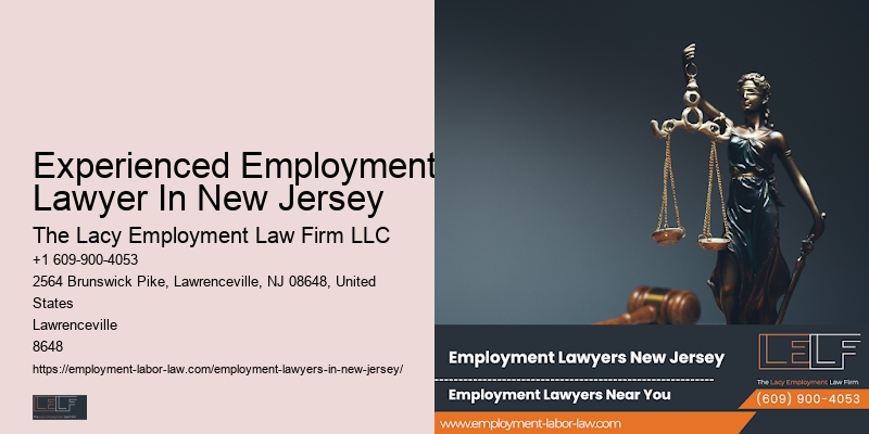 NJ Workplace Discrimination Counsel