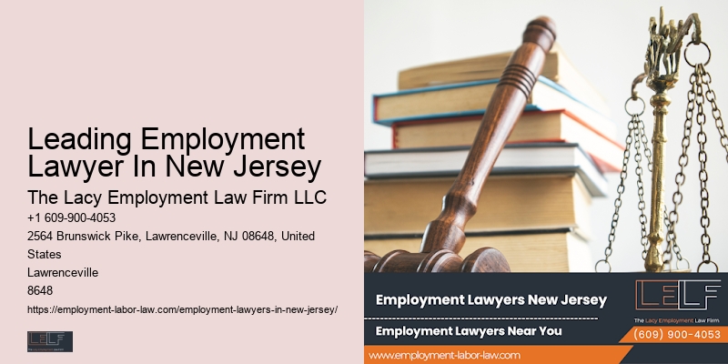 Leading Employment Lawyer In New Jersey Employment Defense Attorney