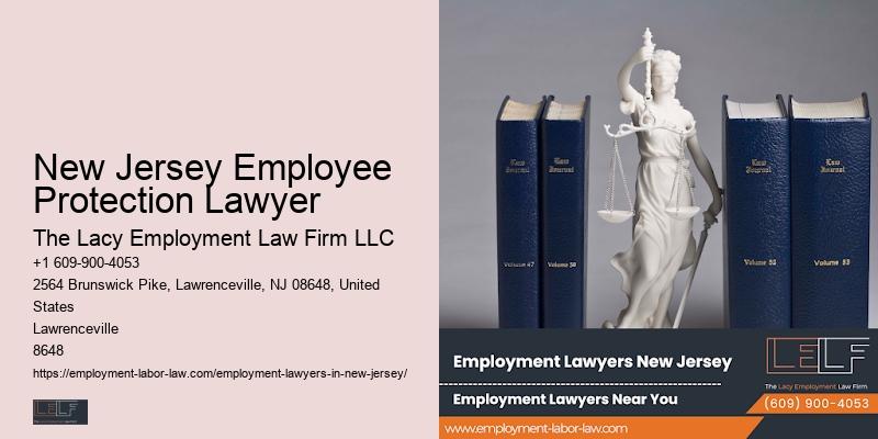 New Jersey Employee Protection Lawyer Employment Rights Advocate