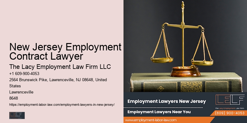 New Jersey Employment Contract Lawyer Wrongful Dismissal Lawyer
